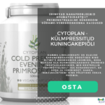 Biotheka_Cytoplan Cold Pressed Evening Primrose oil 500 mg, külmpressitud kuningakepiõli, 90 vegan kapslit